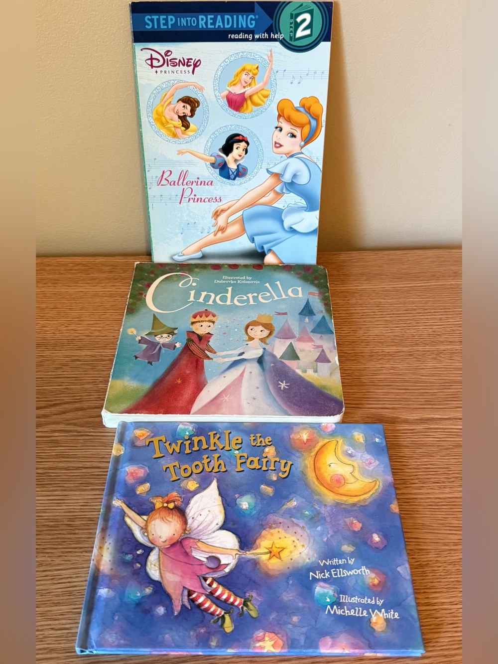 Ballerina Cinderella Kids Book Set of 3